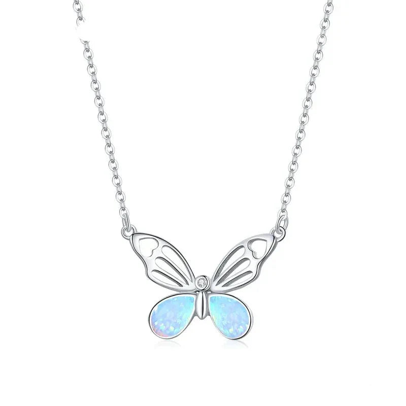 Colar Borboleta Blue Delicada