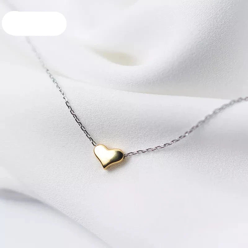 Colar Coração Pingente Love