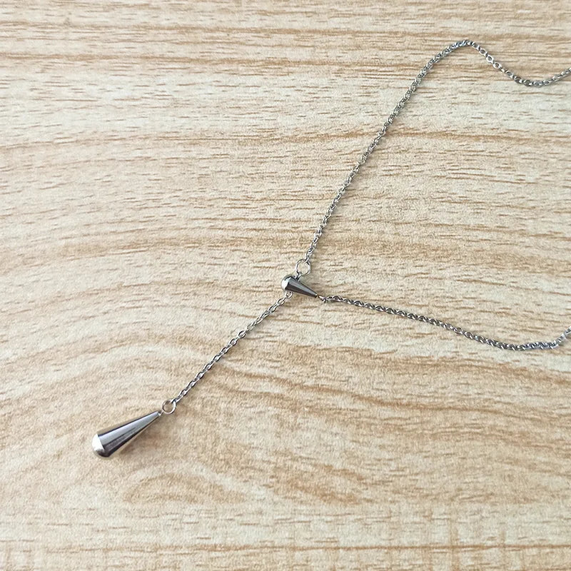 Colar Gota Dupla Paris