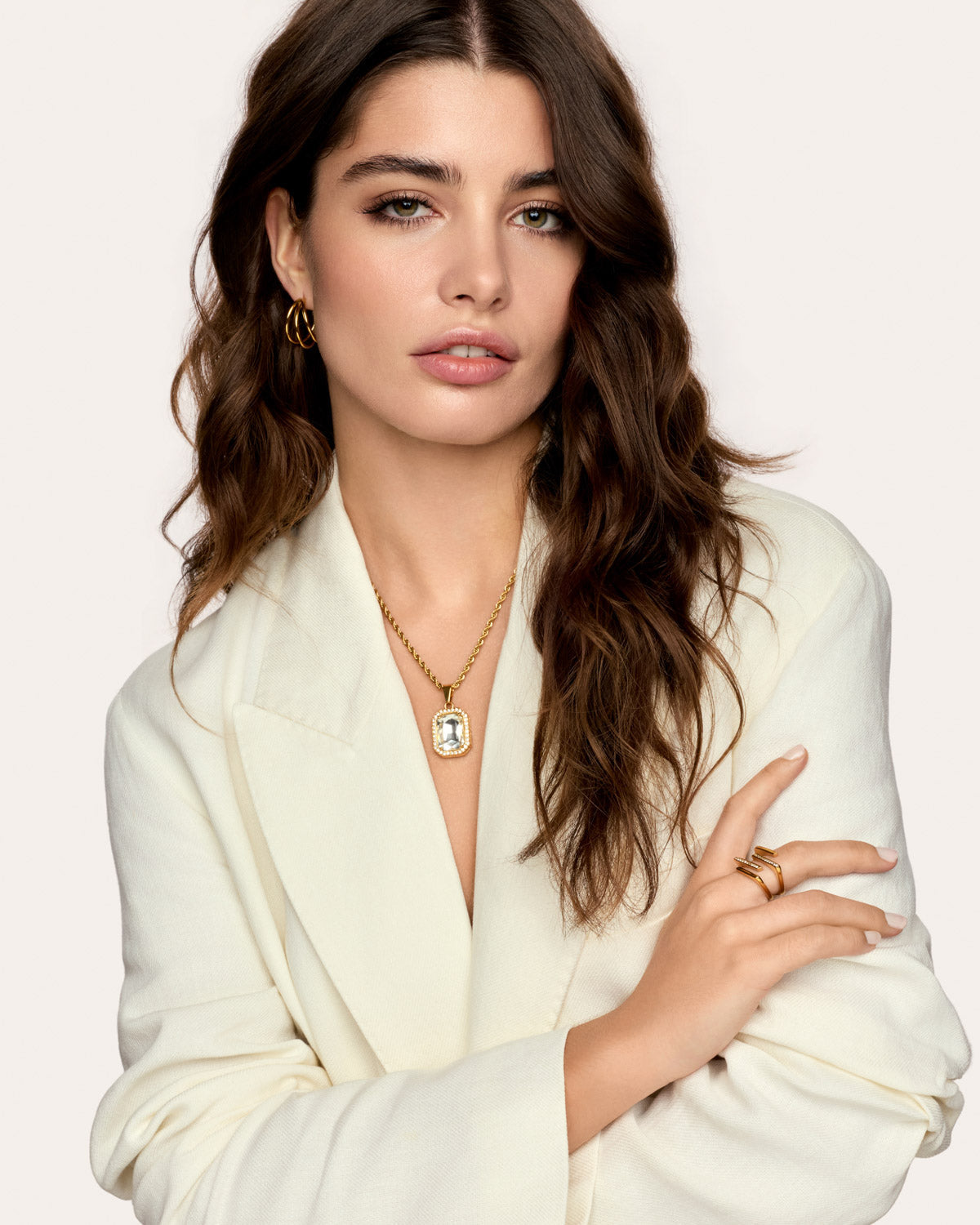 Colar Cintilante Banhado em Ouro 18k