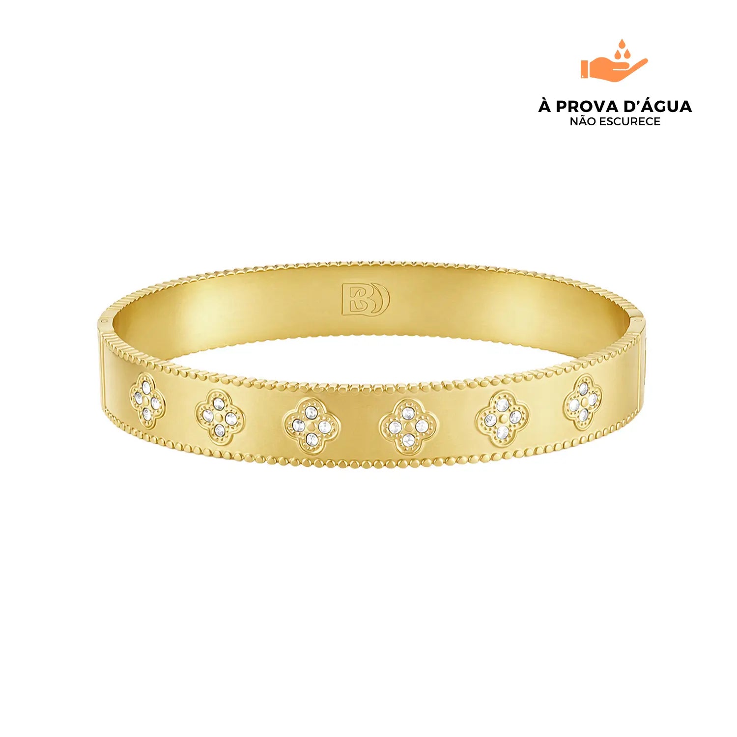 Bracelete Gênova Banhado em Ouro 18k
