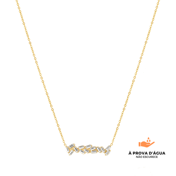 Colar Riviera Capri Banhado em Ouro 18k
