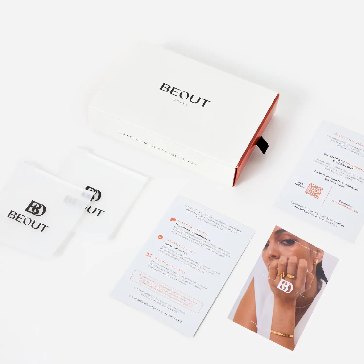 Anel Skyline Regulável Banhado em Ouro 18k