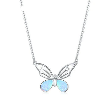 Colar Borboleta Blue Delicada