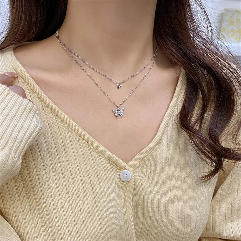 Colar Borboleta Luxe