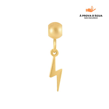 Pingente Raio Banhado em Ouro 18k