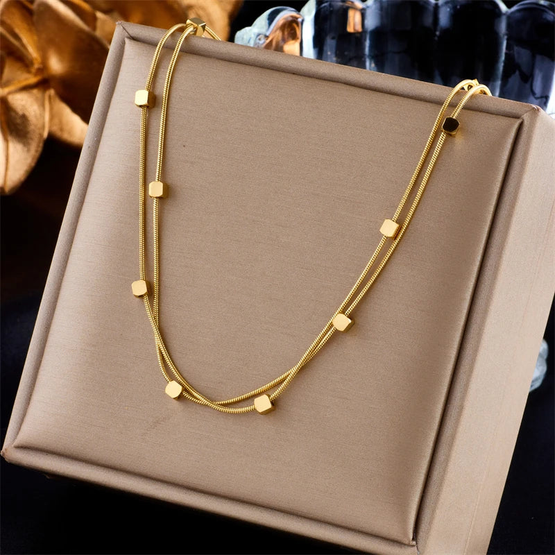 Colar Geometric Vintage Paris