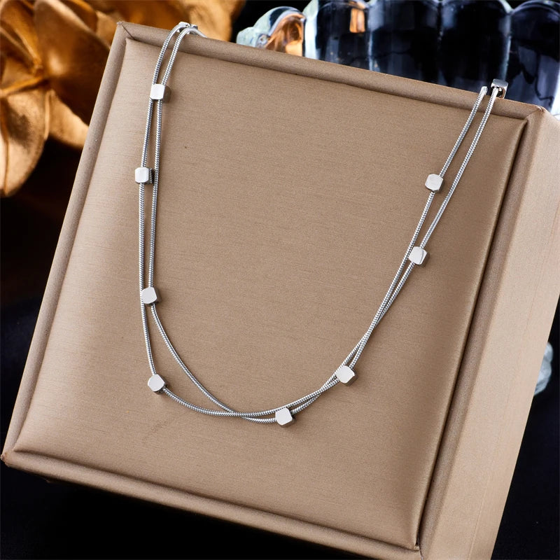 Colar Geometric Vintage Paris