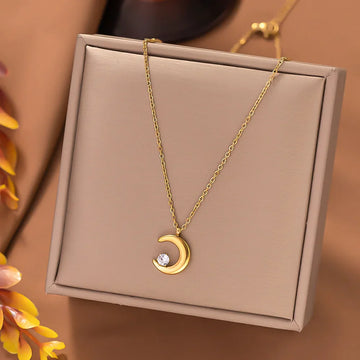 Colar Lua Estrelinha